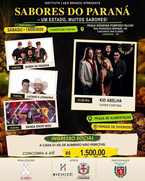 Festival cultural e gastronômico agita Londrina neste sábado